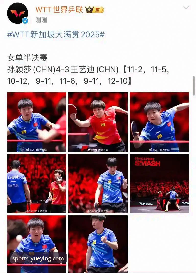 孙颖莎新加坡大满贯首轮表现深度解析：实力与心态的博弈